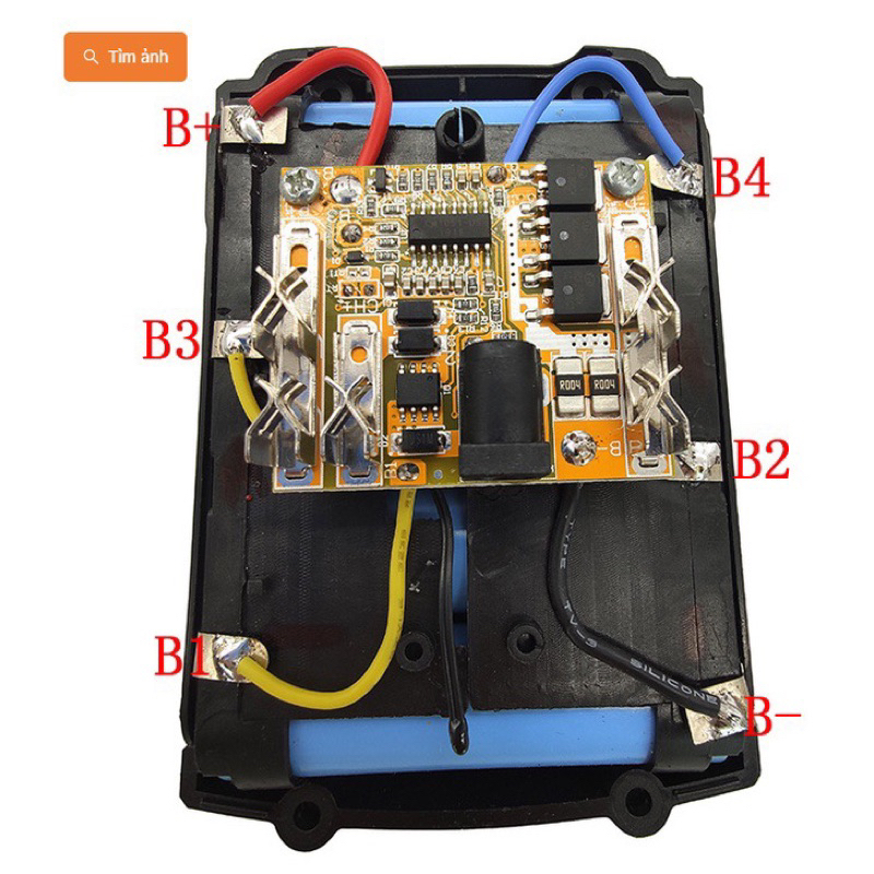 Mạch pin Makita 5S / 18V 21V / 65A, Sạc Đầy tự ngắt bảo vệ pin luthium