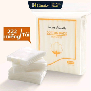 Bông tẩy trang 3 lớp Cotton Pads [Túi 222 miếng]