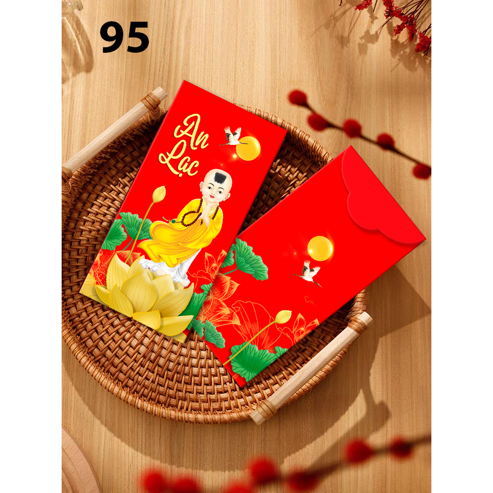 100 Bao lì xì Phật Giáo - Mừng Xuân Di Lặc 2024