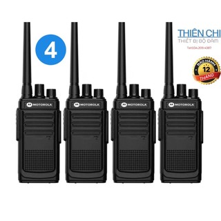 Bộ 04 máy bộ đàm motorola cp-680, công suất 8w, xuyên tường tốt , pin dung lượng cao 5800mah, bảo hành 12 tháng