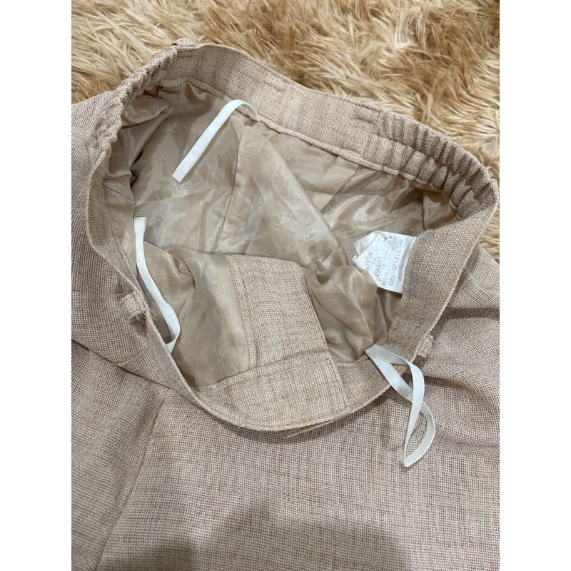 Quần đũi Nhật beige