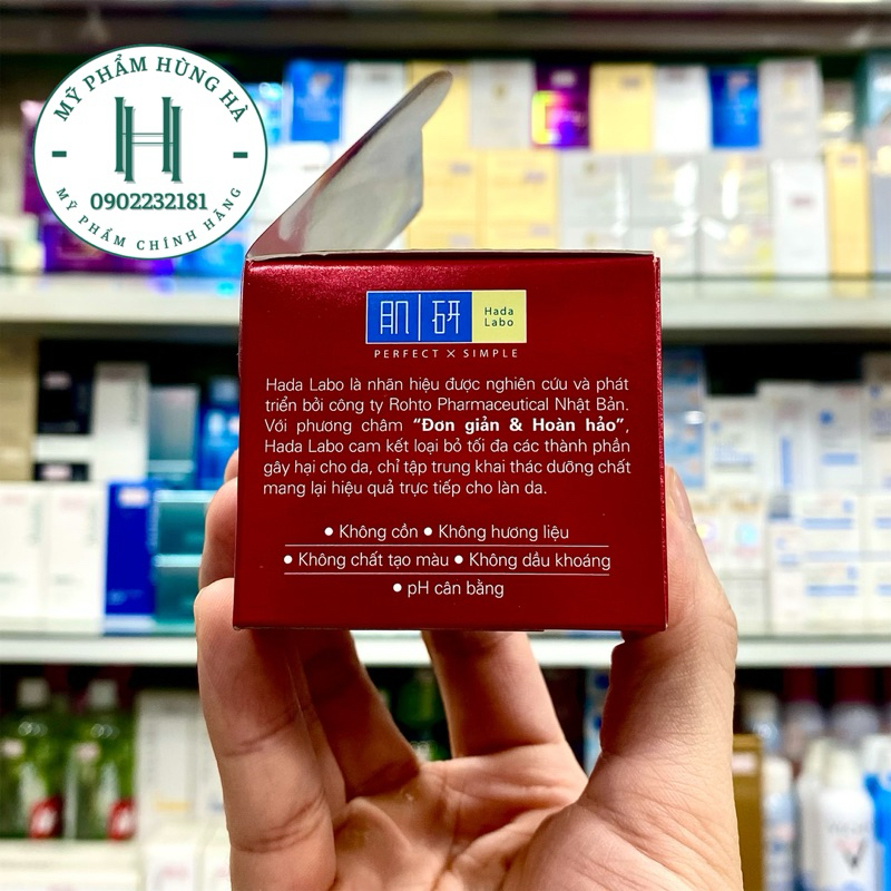 Kem dưỡng Hada Labo, dưỡng da, giảm nếp nhăn, ngừa lão hóa, giảm thâm nám Hada Labo Pro Anti Aging 50g
