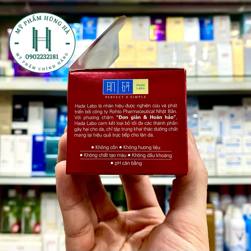 Kem dưỡng Hada Labo, dưỡng da, giảm nếp nhăn, ngừa lão hóa, giảm thâm nám Hada Labo Pro Anti Aging 50g