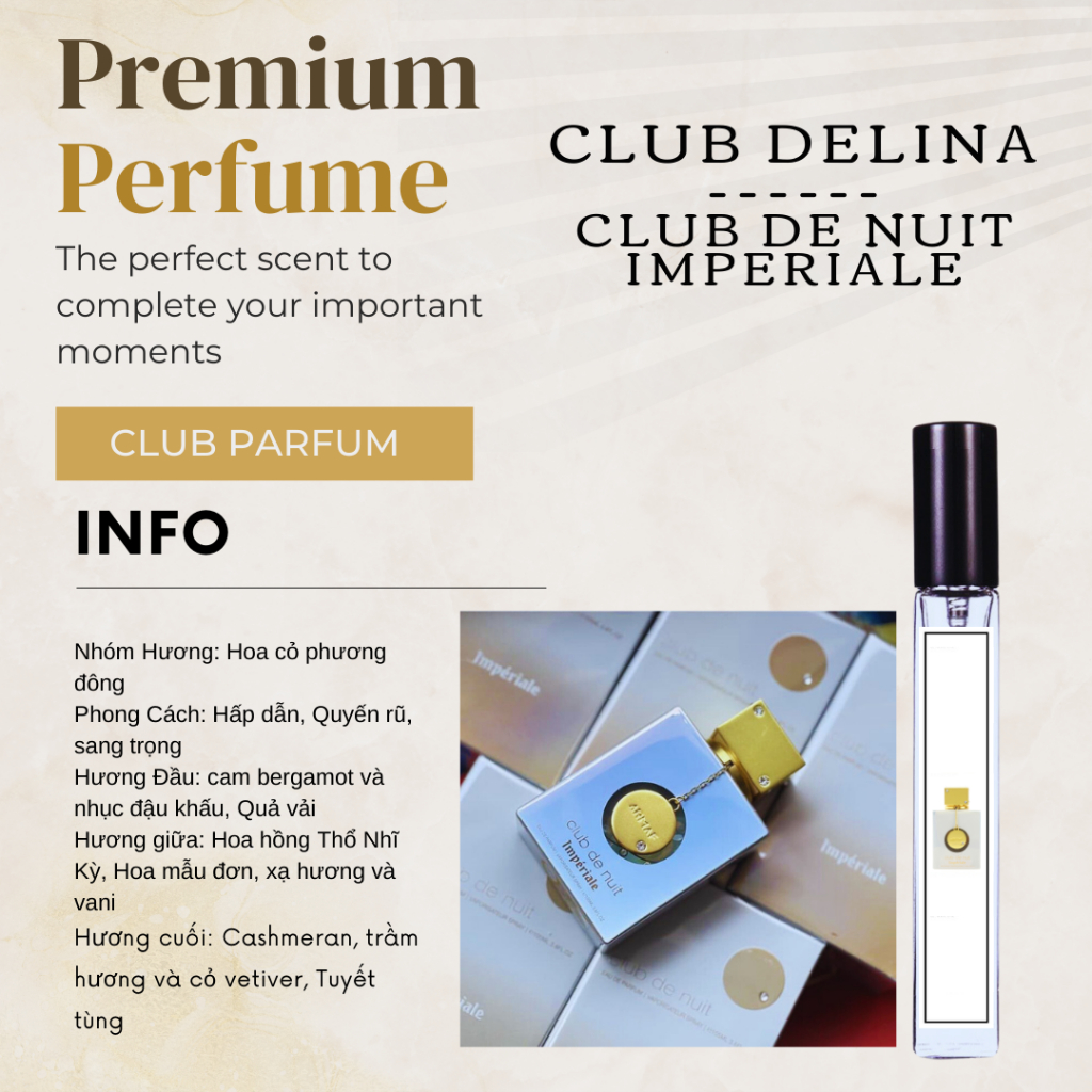 Nước hoa Nữ Club de Nuit Imperiale EDP