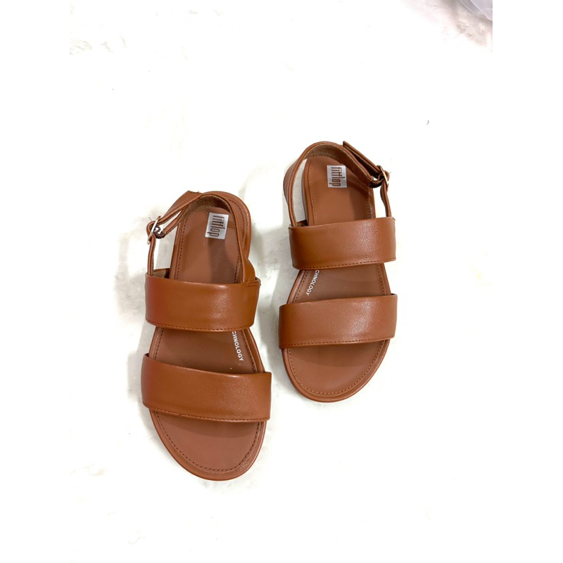 Sandal fitflop 2 quai ngang đế thấp vnxk