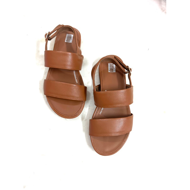 Sandal fitflop 2 quai ngang đế thấp vnxk