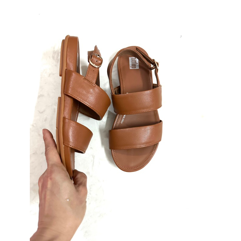 Sandal fitflop 2 quai ngang đế thấp vnxk