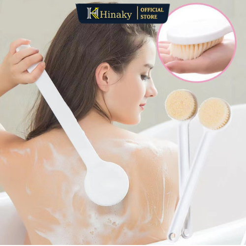 Cây bàn chải cọ lưng chà lưng Muji Nhật Bản [ Có Hộp ]