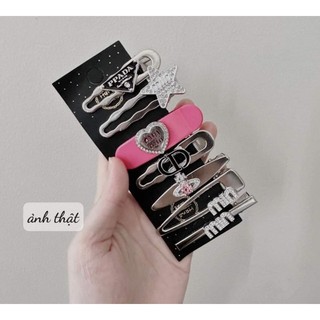 Set 7 cặp tóc, kẹp tóc