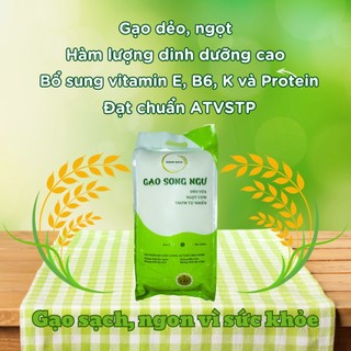 Gạo Song Ngư Gói 5Kg HOME RICE - Gạo Dẻo Vừa, Ngọt Cơm, Thơm Tự Nhiên HOMERICE