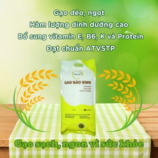 Gạo ST24 5Kg Bảo Bình HOME RICE - Dẻo Nhiều, Ngọt Cơm, Thơm Tự Nhiên, Gạo Lài Bún HOMERICE