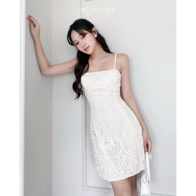 Đầm ren 2 dây hàng thiết kế cao cấp siêu đẹp