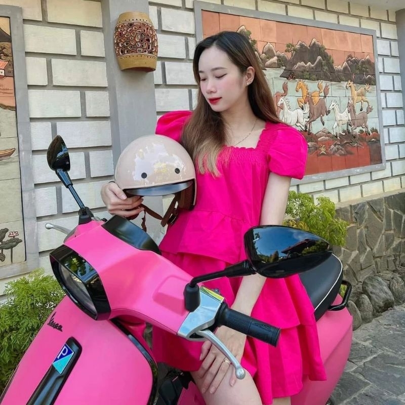 Mũ bảo hiểm royal kính âm m139 màu kem sữa chính hãng- Nón bảo hiểm giữ ấm mùa đông dấu kính 139 royal bảo hành 12 tháng