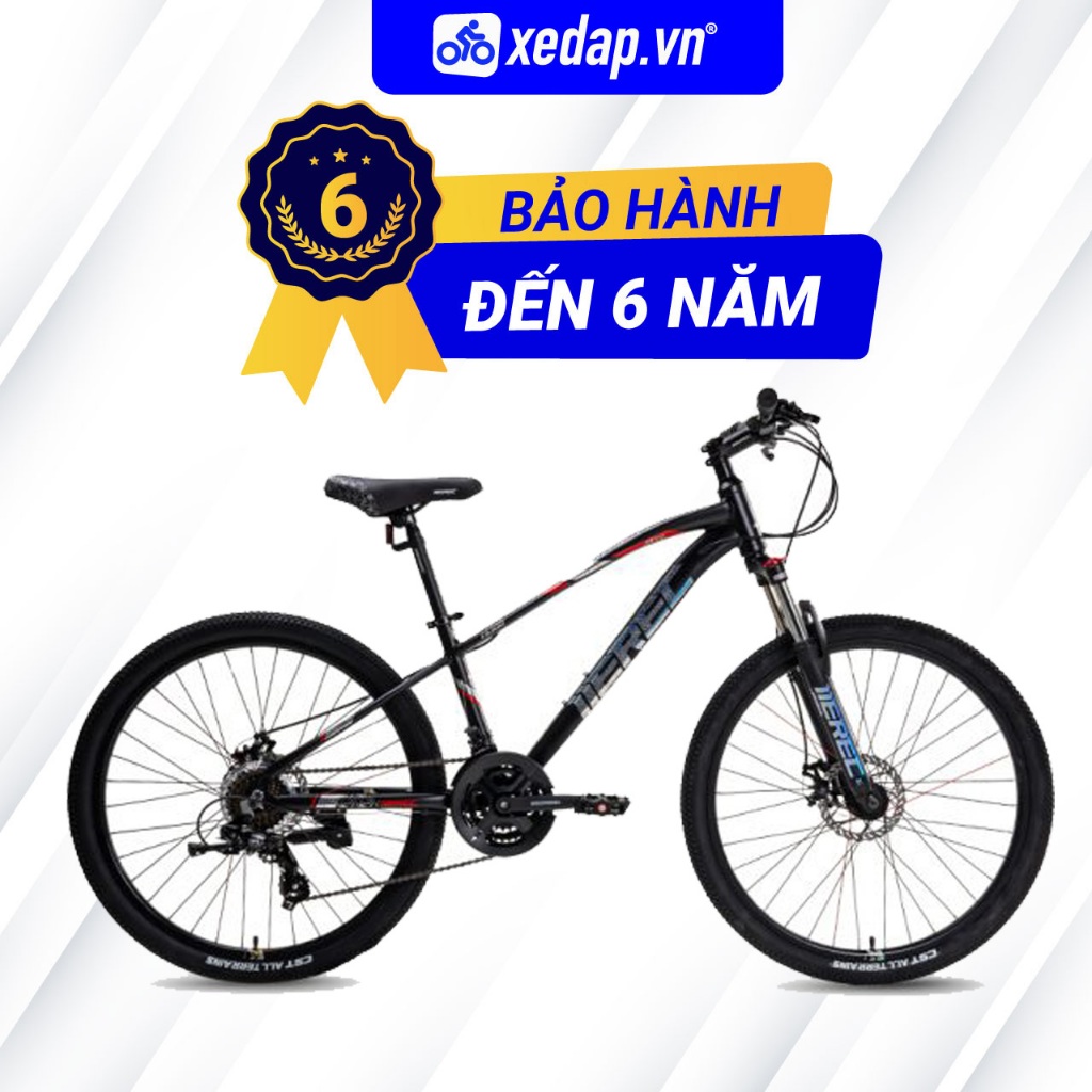Xe Đạp Địa Hình MTB MEREC TS500 – Phanh Đĩa, Bánh 26 Inches