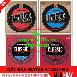 Dây Đàn Guitar D'addario EJ46 EJ49 EJ27N Dành Cho Dòng Đàn Guitar Classic