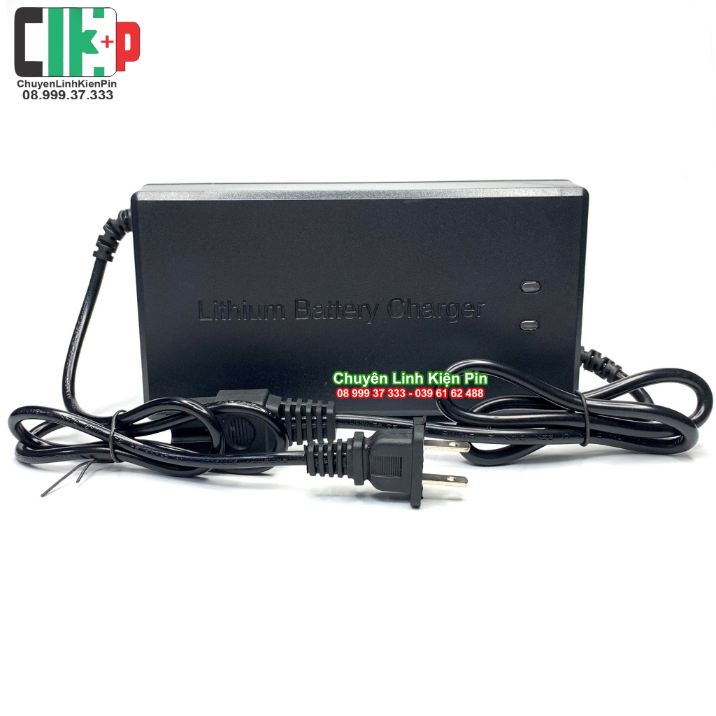 Sạc Li-on 16S 67.2V 5A có quạt tản nhiệt chuyên dành cho xe điện