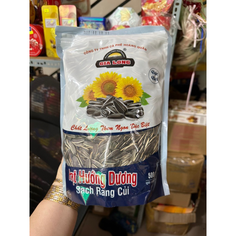HỘP 500gr HẠT HƯỚNG DƯƠNG