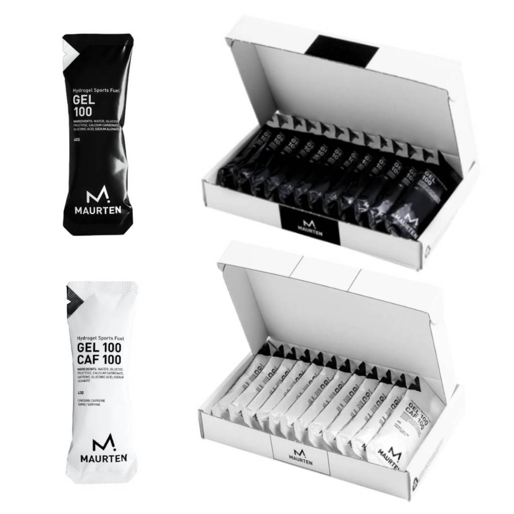 Hộp Gel Năng Lượng MAURTEN GEL 100 CAF Và GEL 100 Gói Duy Trì Sự Tỉnh Táo Cho Hoạt Động Thể Thao