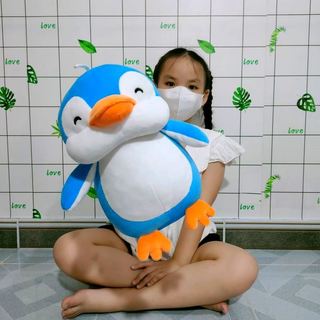 Gấu bông 30cm miniso mềm mịn hình chim cánh cụt
