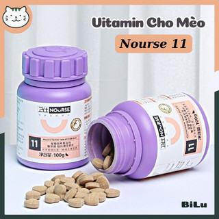 Nourse 11 bổ sung vitamin tổng hợp cho mèo hộp 100gr