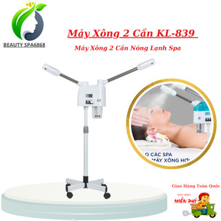 Máy Xông 2 Cần Nóng Lạnh KL- 839 | Xông Hơi Mặt Chăm Sóc Da Spa Chuẩn Chính Hãng.