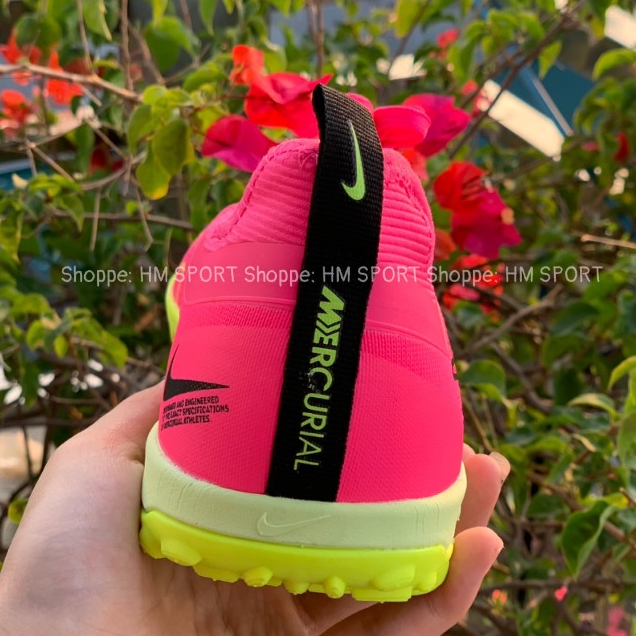 Giày Bóng Đá Mercurial Vapor 15 Pro TF - Hồng.
