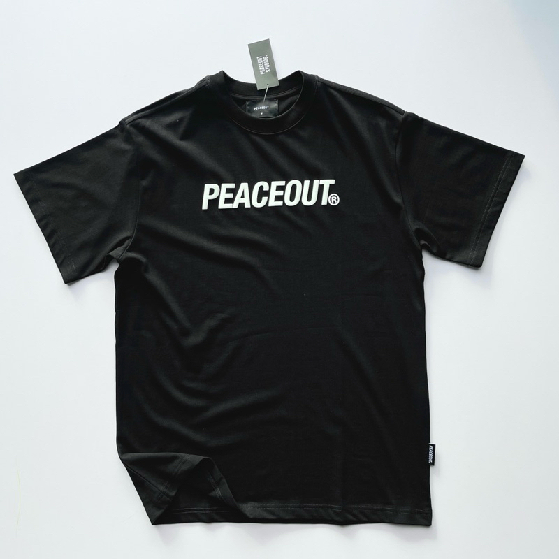 Áo Thun P124 Peaceout Studios "PEACEOUT" Ver 3