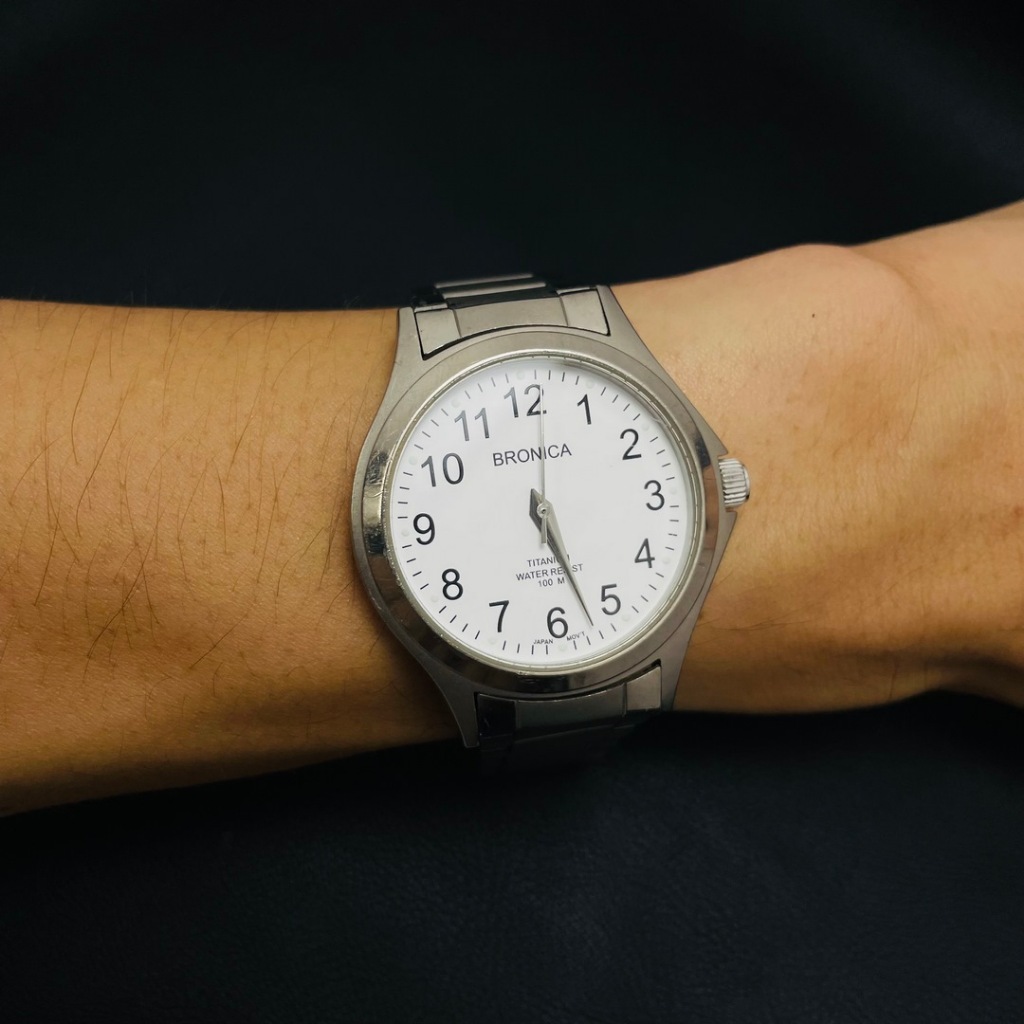 Đồng hồ nam Bronica Titanium Nhật