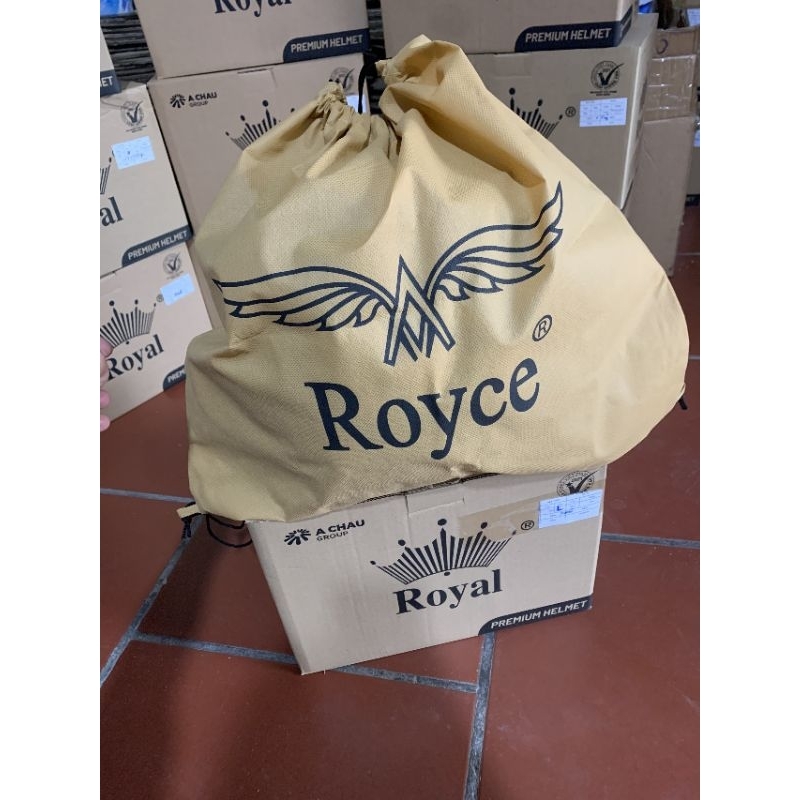 Mũ bảo hiểm kính âm royal royce m139 chính hãng - Nón bảo hiểm dấu kính royce đen nhám bảo hành 12 tháng
