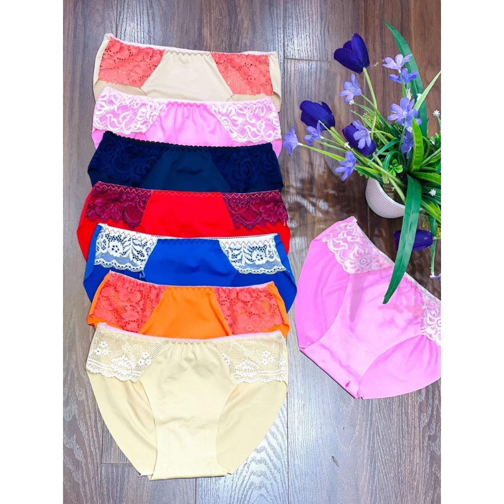 AA21 - Set Quần Lót Phối Ren 2 Bên