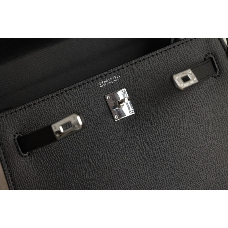 Túi hm kellyy da epsom da cá sấu tag trắng charm ngựa khăn lụa size 25cm fullbox