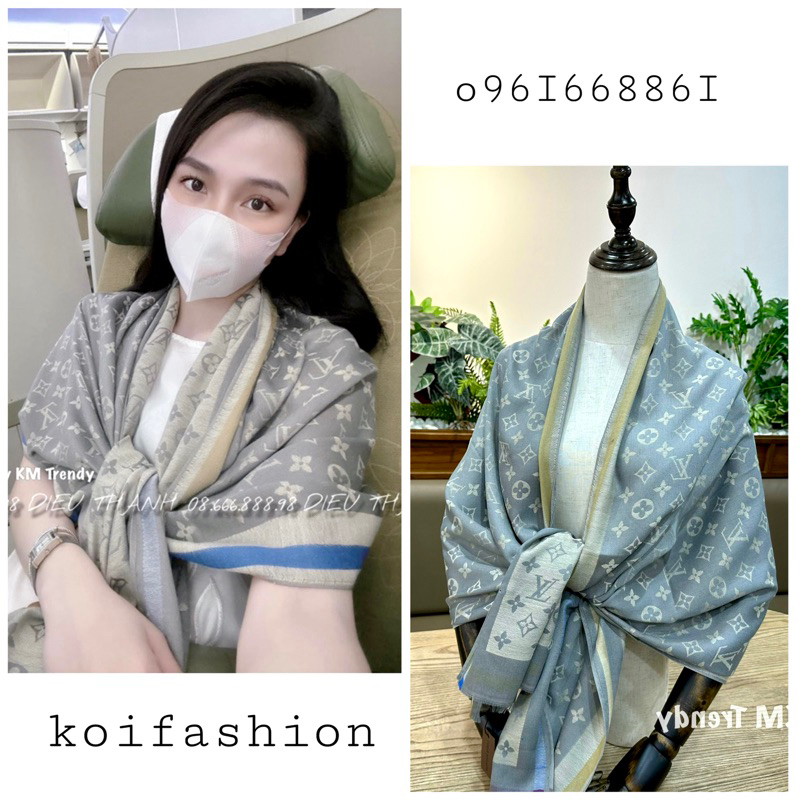Khăn Lụa Gấm, Khăn Choàng, Khăn Thời Trang Chất Liệu Gấm Cao Cấp Kích Thước 180cm x 70cm