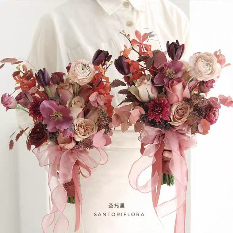 Dây ruy băng voan, băng vải, lụa 4 cm dùng để trang trí quà tặng sinh nhật, thiệp cưới, làm nơ bánh kem viền sòng vàng