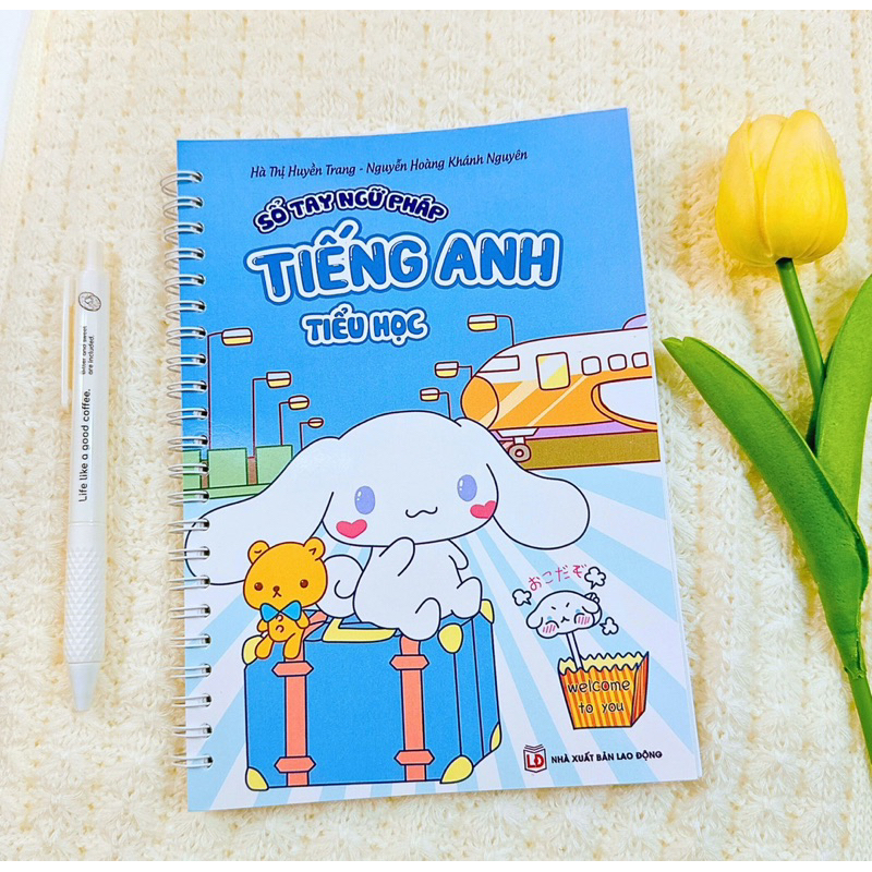 Sổ lò xo tiếng anh TIỂU HỌC dành cho từ lớp 2 đến 5