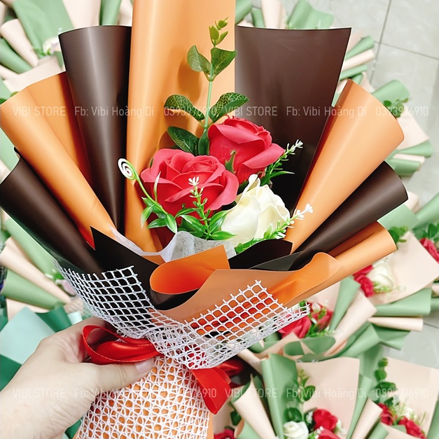 🌹 Bó hoa hồng sáp thơm 3-5-7 bông.. giá rẻ phù hợp túi tiền 🌹