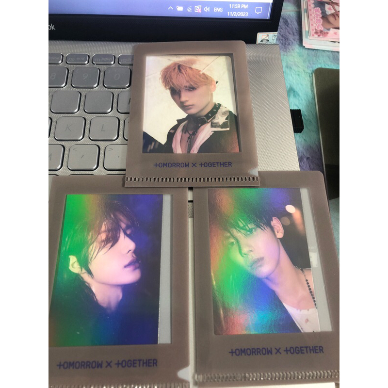 THẺ ẢNH TXT POB WEVERSE VER FREEFALL