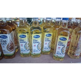 Dầu đậu nành simply 1L