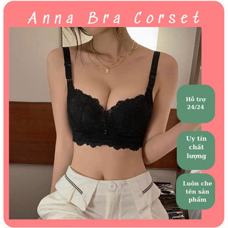Áo Bra cooset định hình, áo nâng ngực, áo ngực bản to định hình V1 tạo khe cực chất