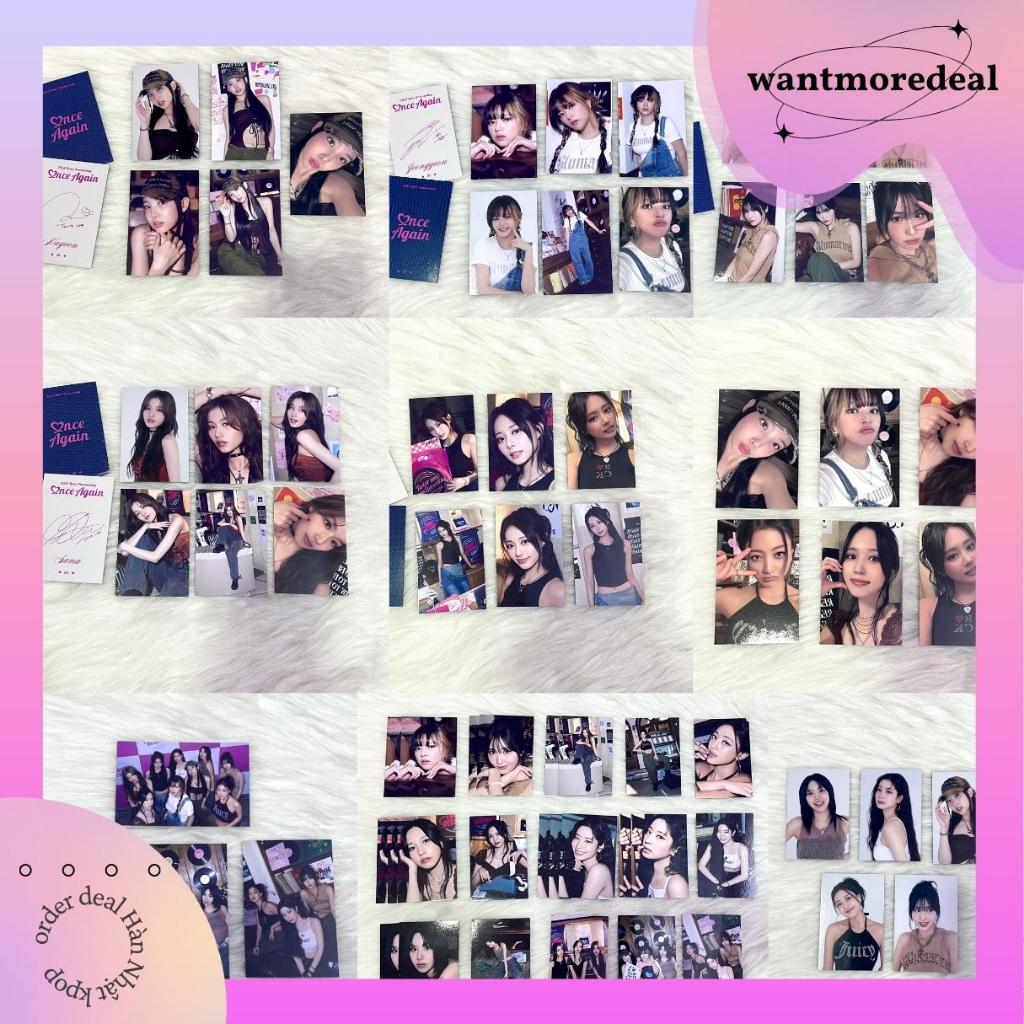 OFF - TWICE Photocard - 8th Anniversary Trading POP UP ONCE AGAIN - Chính hãng