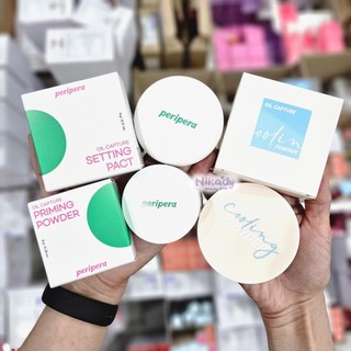 Phấn phủ Peripera Oil Capture Priming Powder/ Setting Pact/ Cooling Powder