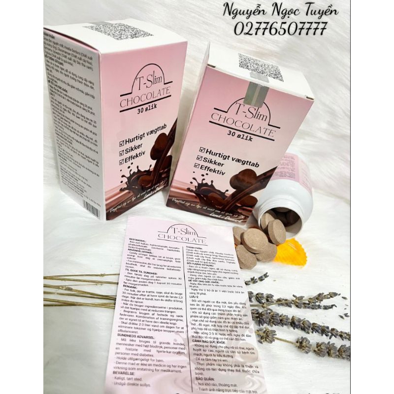 2 HỘP GIẢM CÂN T-SLIM CHOCOLATE