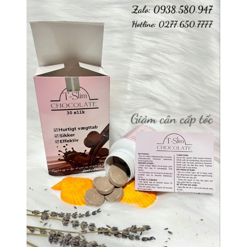 2 HỘP GIẢM CÂN T-SLIM CHOCOLATE