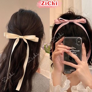  Kẹp tóc nơ ruy băng dễ thương phong cách Hàn Quốc dành cho nữ ZICHI NO7 