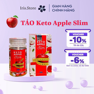 Thảo Mộc Giảm Cân Nhanh Keto Apple Slim (Hộp 30viên)