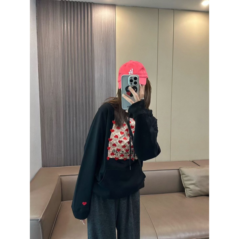 Áo hoodie coach nữ