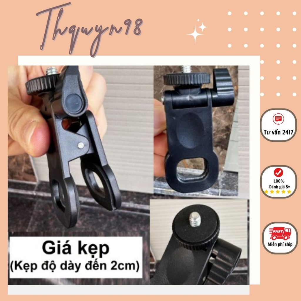 Đèn Led mini AY-49 thế hệ mới hỗ trợ ánh sáng chụp ảnh quay video kẹp lên điện thoại ipad máy tính laptop máy ảnh