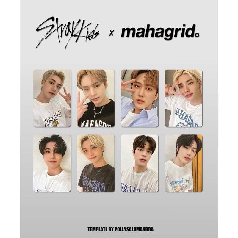 CARD STRAYKIDS x MAHAGRID 2.0 - HÀNG CÓ SẴN