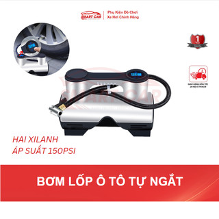 ⚡️TỰ NGẮT⚡️Máy Bơm Lốp Ô Tô Áp Suất Điện Tử 35l/p - Loại Bơm Cực Khỏe