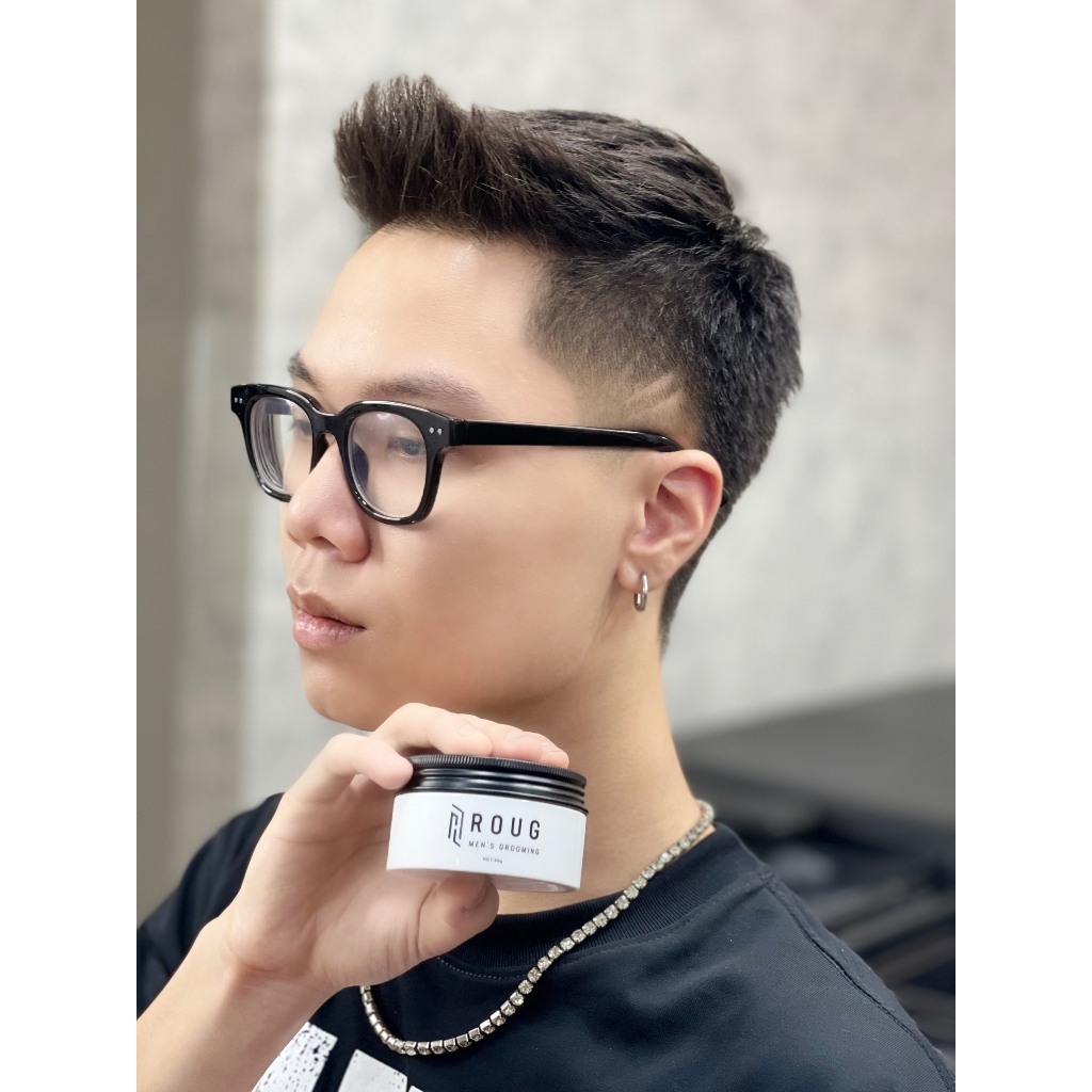 Sáp vuốt tóc Roug Matt Clay, Matte Clay 90gr tặng lược Chaoba - Chính hãng Singapore