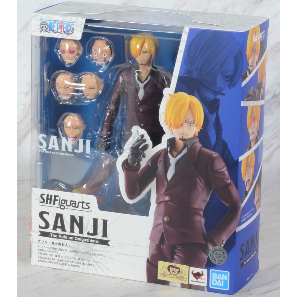 Đồ Chơi Mô Hình Chính Hãng SHFiguarts: Sanji - The Raid On Onigashima - One Piece Bandai SHF